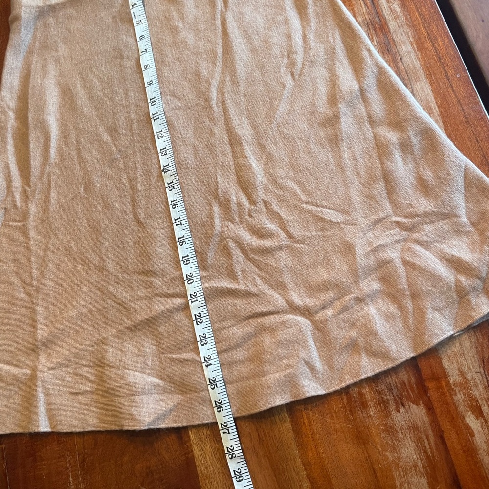 Liz Claiborne Classic Tan A-Line Skirt